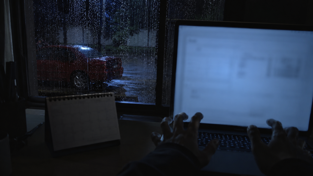 ChatGPTに死ぬ日を予言された人物と窓の外の赤い車